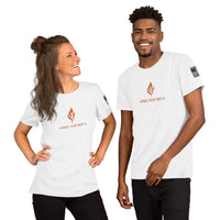 Unisex t-shirt #Brushfires for JBS