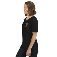 Unisex Short Sleeve V-Neck T-Shirt - Brushfires - for JBS